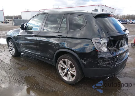 2014 BMW X3 xDrive35I from USA, damaged, VIN 5UXWX7C52E0E75132